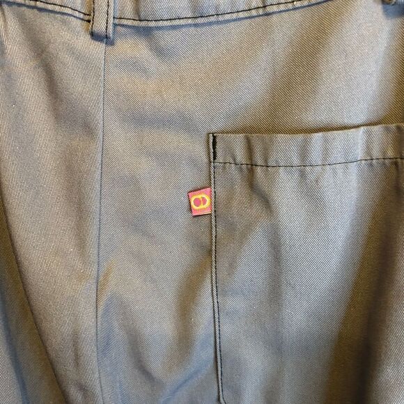 5 for $25🔥32X31 Vintage Grey blue Button Fly Dress Pant Trousers - Picture 3 of 5